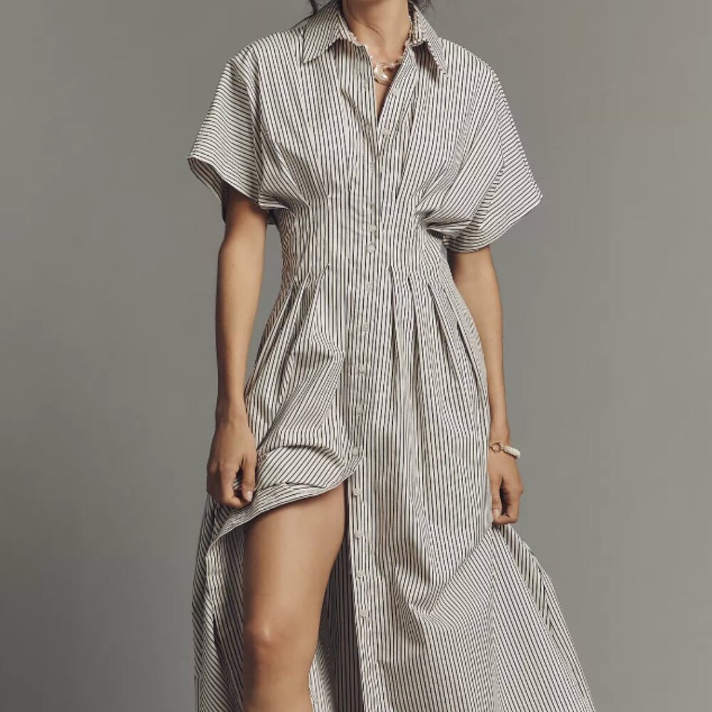 The Tobie Shirt Dress by Exquise - Size Small - Anthropologie